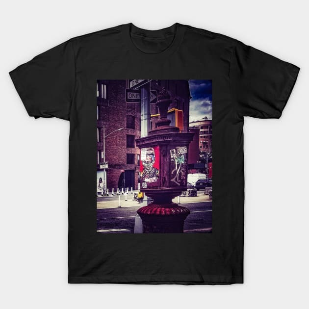 Franklin Street Tribeca Manhattan NYC T-Shirt by eleonoraingrid